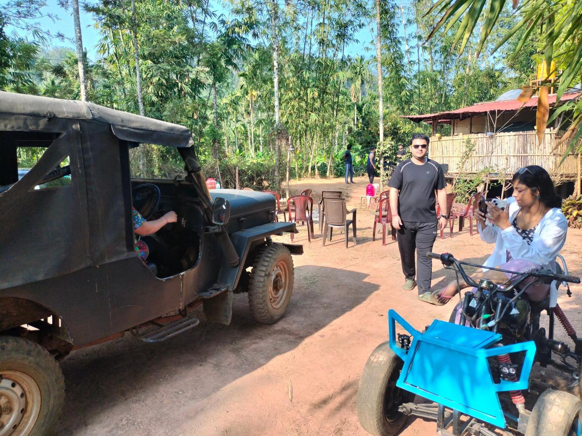 Villa Sambrama Wood House Madikeri Esterno foto