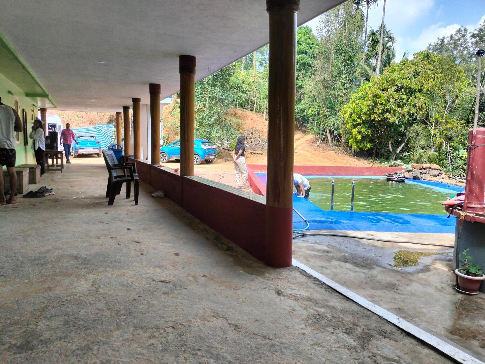 Villa Sambrama Wood House Madikeri Esterno foto