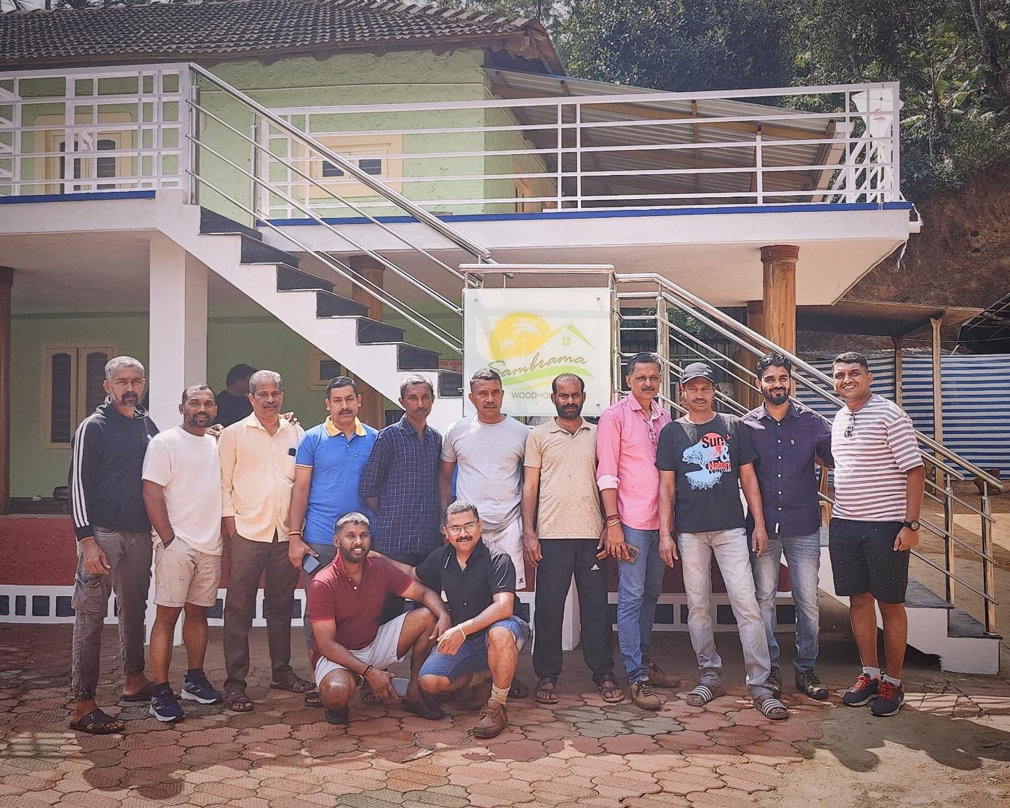 Villa Sambrama Wood House Madikeri Esterno foto
